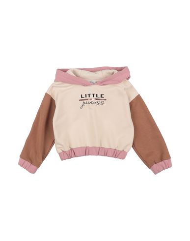 Meilisa Bai Babies'  Toddler Girl Sweatshirt Beige Size 6 Cotton, Polyester