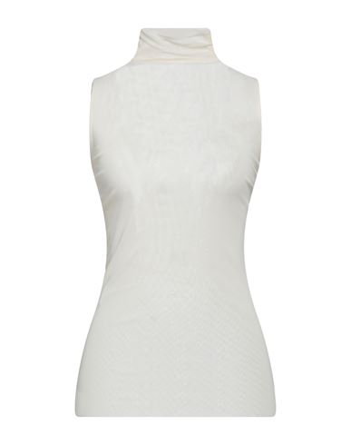 Virna Drò® Virna Drò Woman Top Cream Size 2 Polyamide, Elastane In White
