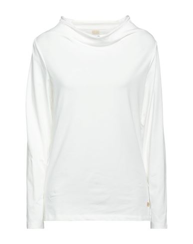 Yes Zee By Essenza Woman T-shirt White Size L Cotton, Elastane