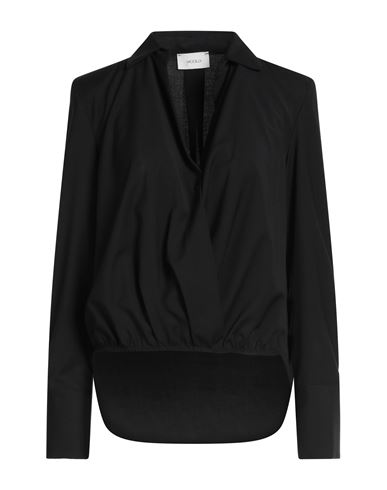 Vicolo Woman Top Black Size M Polyester, Viscose, Elastane In Black