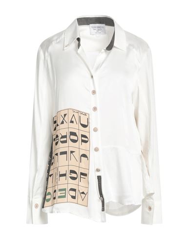 Elisa Cavaletti By Daniela Dallavalle Woman Shirt White Size 8 Viscose, Cotton, Elastane