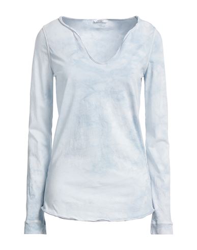 Shop Mason's Woman T-shirt Light Grey Size 10 Cotton