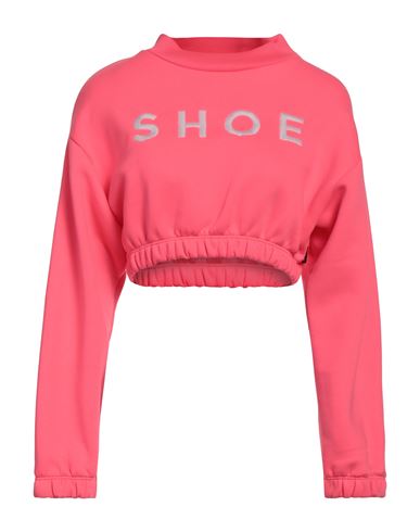 Shoe® Shoe Woman Sweatshirt Fuchsia Size L Cotton In Pink