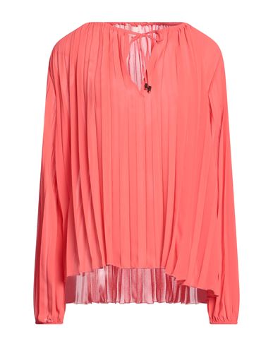 Vicolo Woman Blouse Coral Size Onesize Polyester In Red