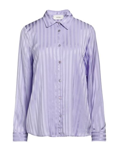 Vicolo Woman Shirt Lilac Size L Viscose In Purple
