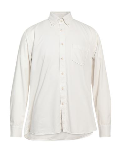 Seventy Sergio Tegon Man Shirt Off White Size 16 ½ Cotton