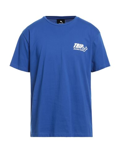 Mauna Kea Man T-shirt Blue Size Xxl Cotton