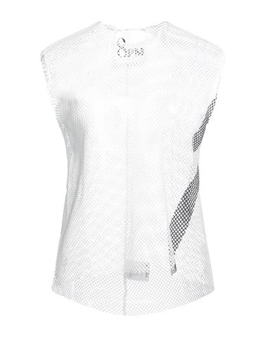 8pm Woman T-shirt Off White Size Xs Cotton, Elastane