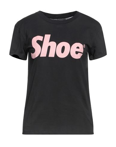 Shoe® Shoe Woman T-shirt Black Size M Cotton
