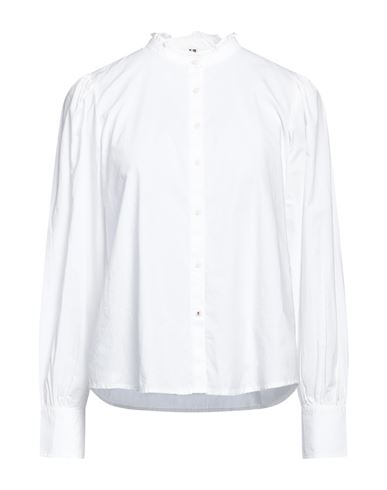 Tommy Hilfiger Woman Shirt White Size 10 Cotton