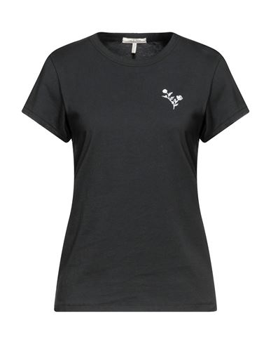 Rag & Bone Woman T-shirt Steel Grey Size Xxs Organic Cotton