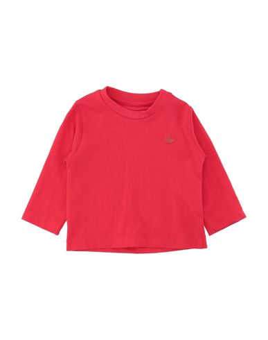 Macchia J Babies'  Newborn Boy T-shirt Red Size 3 Cotton