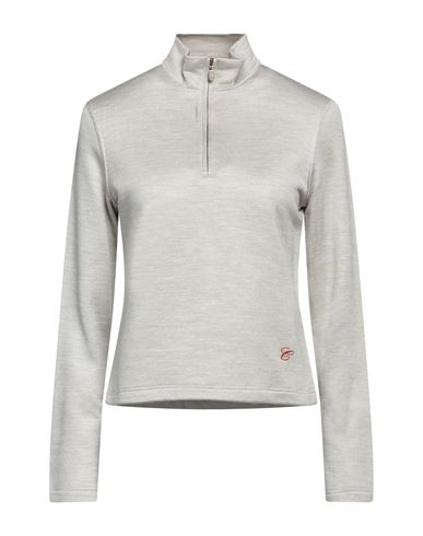 Capalbio Woman Sweatshirt Light Grey Size 6 Cotton