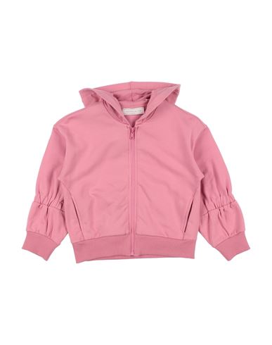 Monnalisa Babies'  Toddler Girl Sweatshirt Pink Size 7 Cotton, Elastane