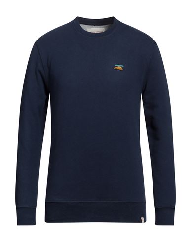 Revolution Man Sweatshirt Navy Blue Size S Organic Cotton, Recycled Polyester