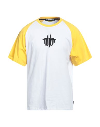 Iuter Man T-shirt Yellow Size Xl Cotton