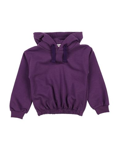 Vicolo Babies'  Toddler Girl Sweatshirt Mauve Size 4 Cotton, Polyester In Purple