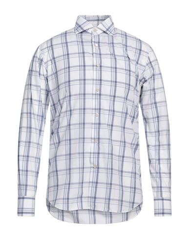 Alessandro Gherardi Man Shirt Blue Size 15 ½ Cotton