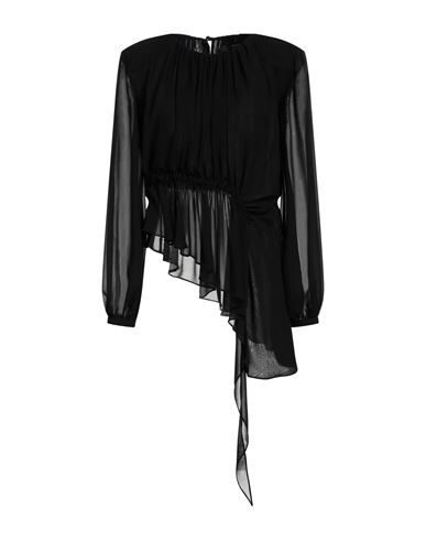 Annarita N Woman Blouse Black Size S Polyester