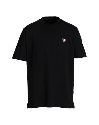 Ps By Paul Smith Ps Paul Smith Man T-shirt Black Size Xl Organic Cotton