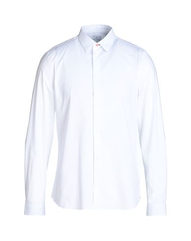 Ps By Paul Smith Ps Paul Smith Man Shirt White Size Xl Organic Cotton
