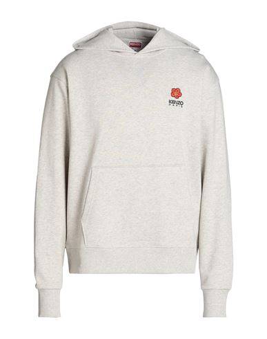 Kenzo Man Sweatshirt Light Grey Size Xl Cotton