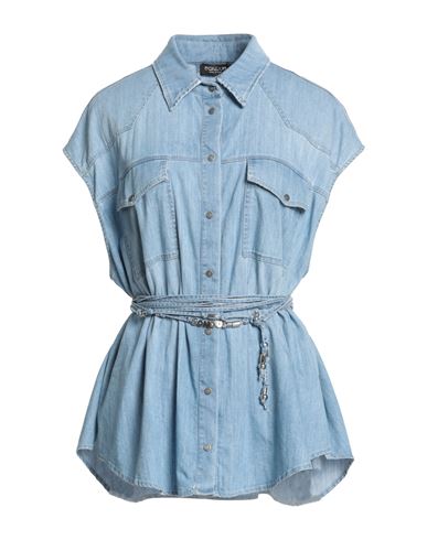 Camisa vaquera Mujer Azul marino 38 Mujer