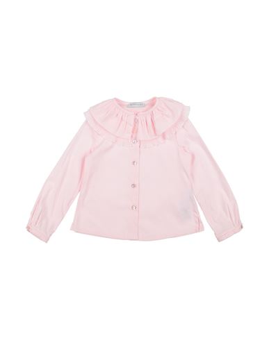 Monnalisa Babies'  Toddler Girl Shirt Pink Size 6 Cotton, Polyamide, Elastane