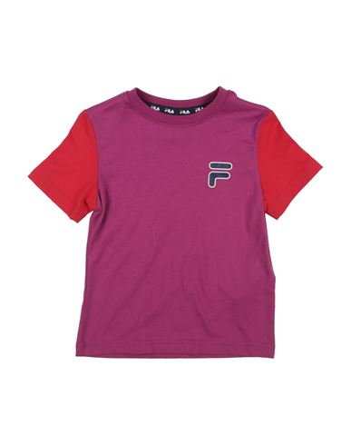 Fila Babies'  Toddler Boy T-shirt Mauve Size 7 Cotton In Purple