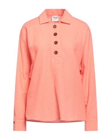 Alysi Woman Shirt Salmon Pink Size 8 Virgin Wool
