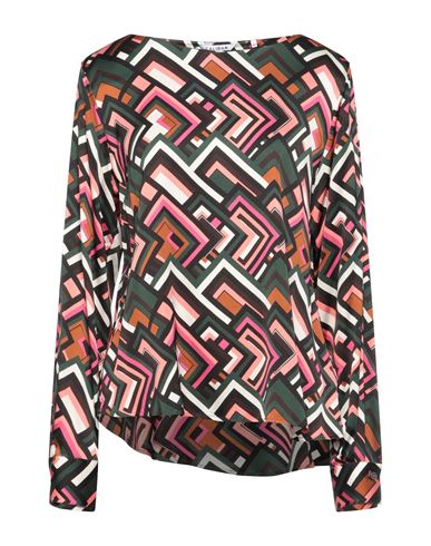 Caliban Woman Top Green Size 6 Viscose, Elastane