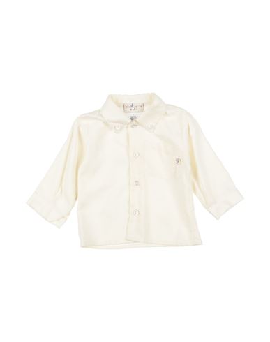 Piccolissimi Di Petit Babies'  Newborn Boy Shirt Ivory Size 0 Modal, Cotton In White