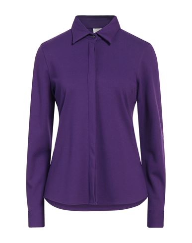 Caliban Rue De Mathieu Edition Woman Shirt Purple Size 6 Viscose, Polyamide, Elastane