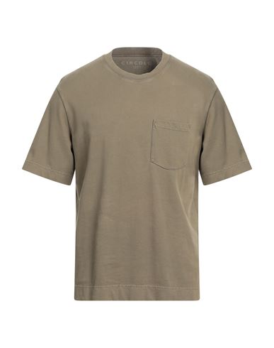 Circolo 1901 Man T-shirt Khaki Size L Cotton In Beige