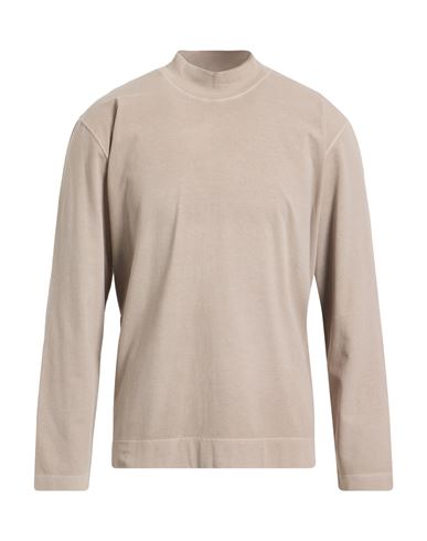 Circolo 1901 Man T-shirt Taupe Size Xxl Cotton, Elastane In Gray