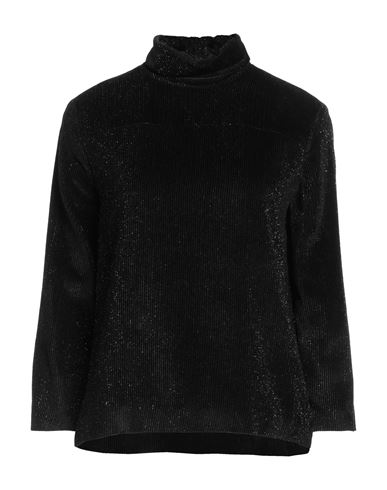 Mauro Grifoni Woman Blouse Black Size 8 Viscose, Polyester, Polyamide