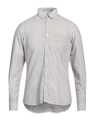 Ploumanac'h Man Shirt Grey Size 15 Cotton
