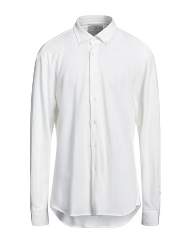 Rossopuro Man Shirt White Size 17 Cotton