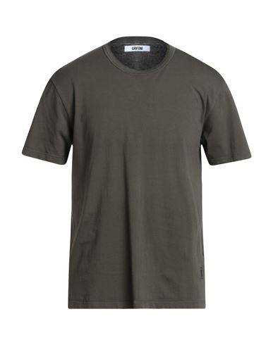 Mauro Grifoni Man T-shirt Military Green Size Xxl Cotton