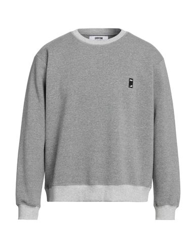 Mauro Grifoni Grifoni Man Sweatshirt Grey Size Xl Cotton, Polyester
