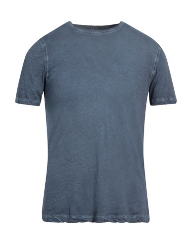 Majestic Filatures Man T-shirt Navy Blue Size M Cotton