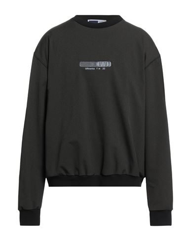Affix Man Sweatshirt Steel Grey Size S Polyamide, Elastane