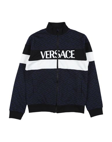 Versace Young Babies'  Toddler Boy Sweatshirt Midnight Blue Size 6 Cotton