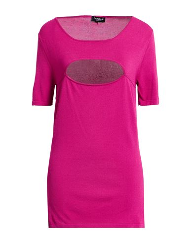 Dondup Woman Sweater Mauve Size 10 Viscose, Polyamide In Purple