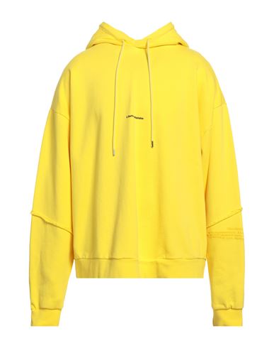 Shop A Better Mistake Man Sweatshirt Yellow Size 4 Cotton