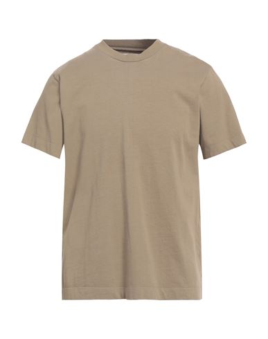 Mauro Grifoni Man T-shirt Khaki Size Xxl Cotton In Beige