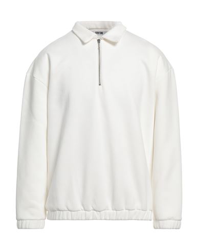 Mauro Grifoni Grifoni Man Sweatshirt White Size M Cotton, Polyester