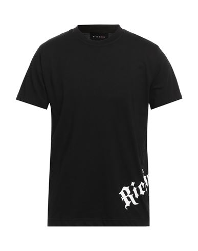 Richmond Man T-shirt Black Size M Cotton