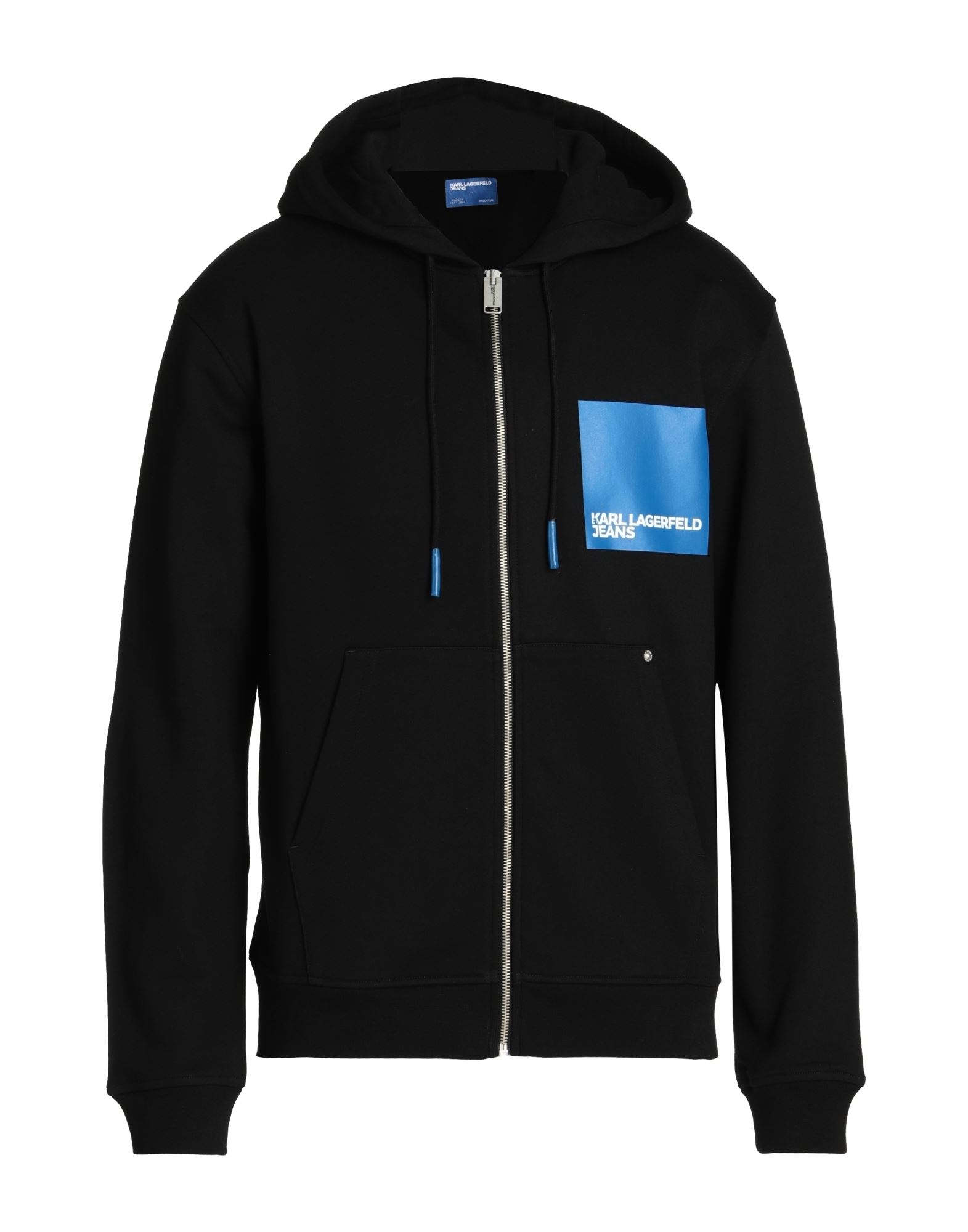 ԥ볫KARL LAGERFELD JEANS  åȥ ֥å M ˥ååȥ 90% / ꥵݥꥨƥ 10% KLJ REGULAR ZIP UP HOODIE