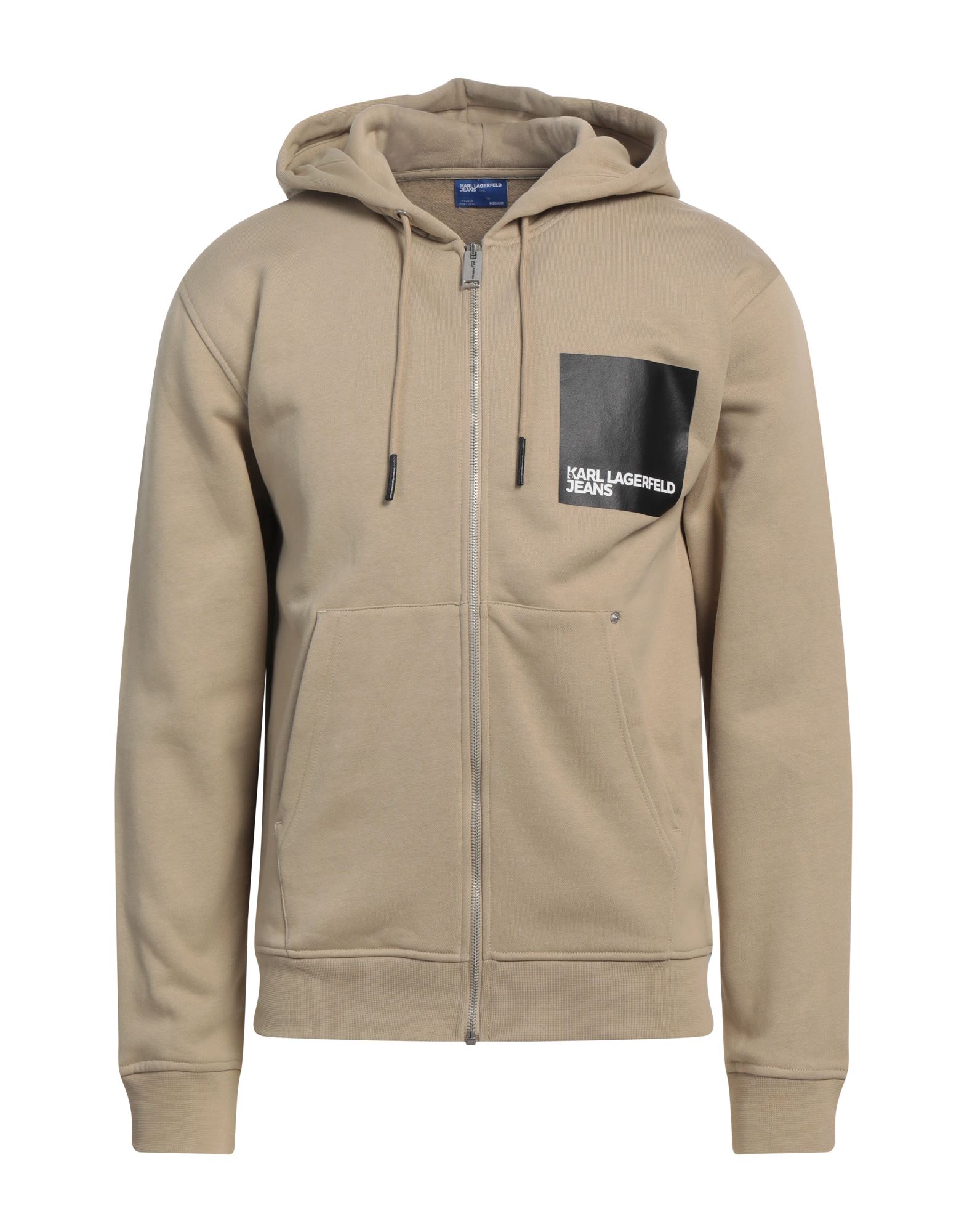 ԥ볫KARL LAGERFELD JEANS  åȥ ١ M ˥ååȥ 90% / ꥵݥꥨƥ 10% KLJ REGULAR ZIP UP HOODIE